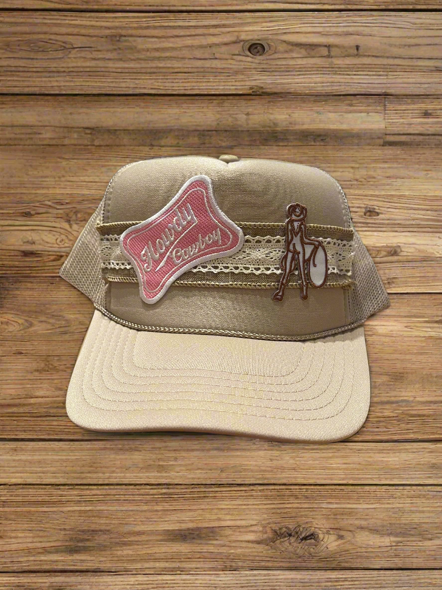 "Laced Lasso Girl" Trucker Hat