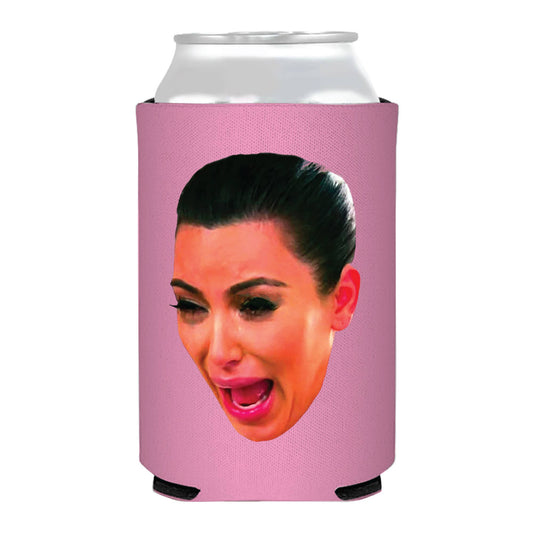Ugly Crying Iconic Can Cooler