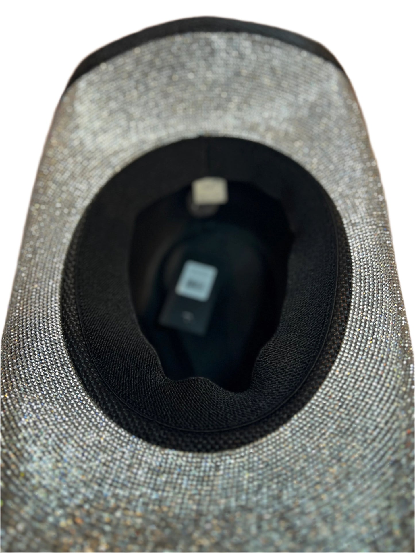 Black Rhinestone Brim Cowboy Hat