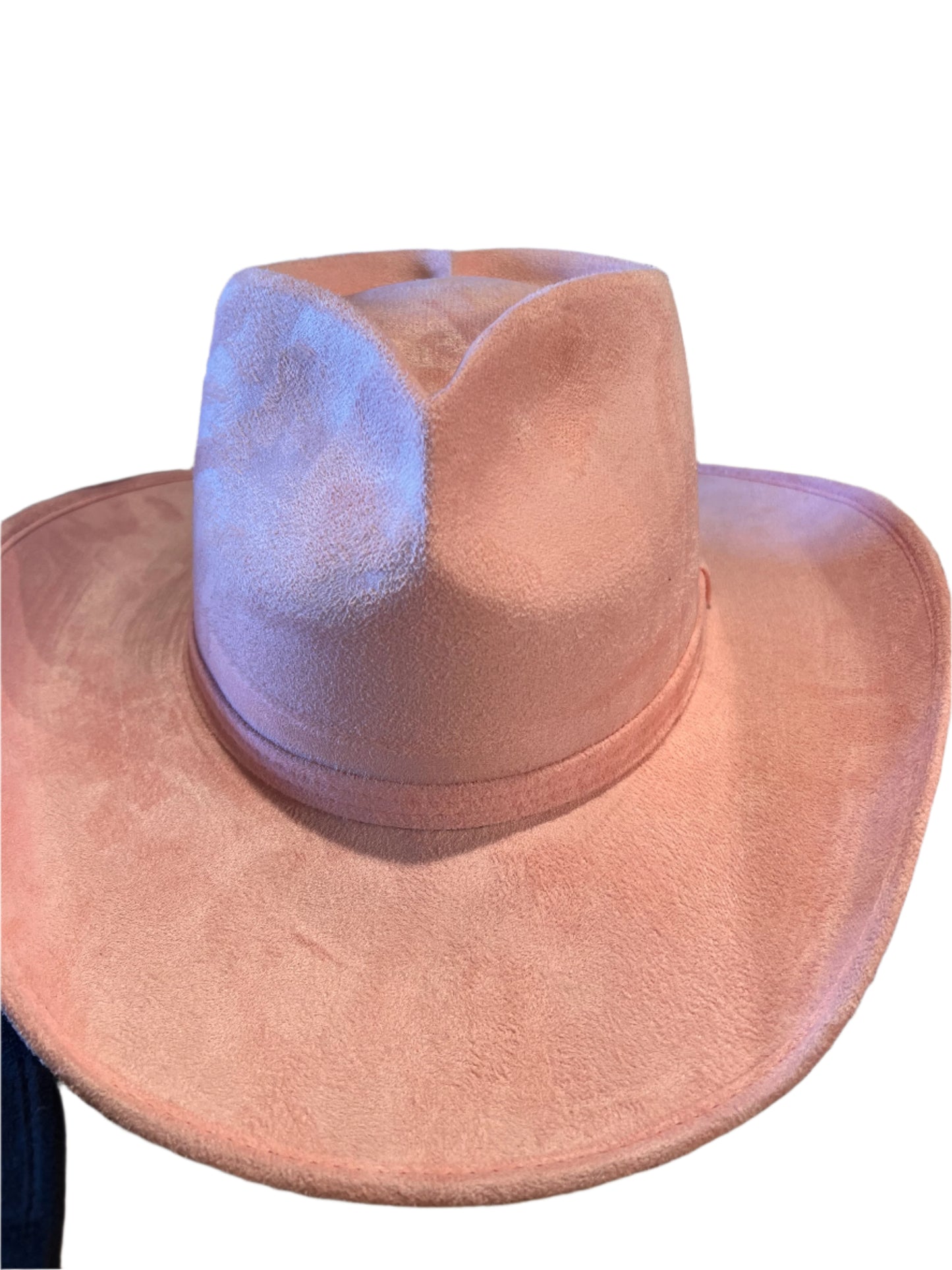 Heart Shaped Crown Vegan Felt Cowboy Hat
