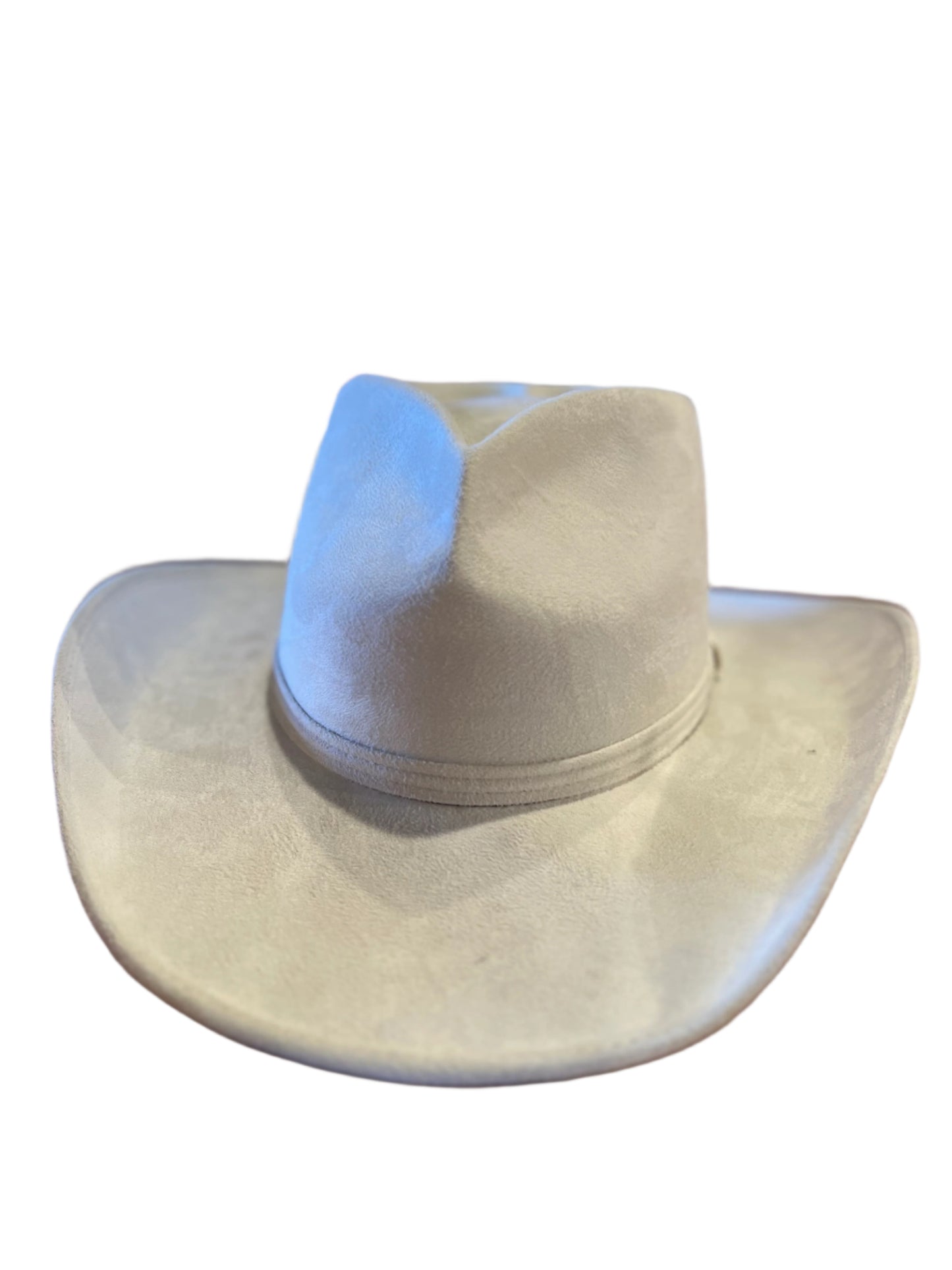 Heart Shaped Crown Vegan Felt Cowboy Hat