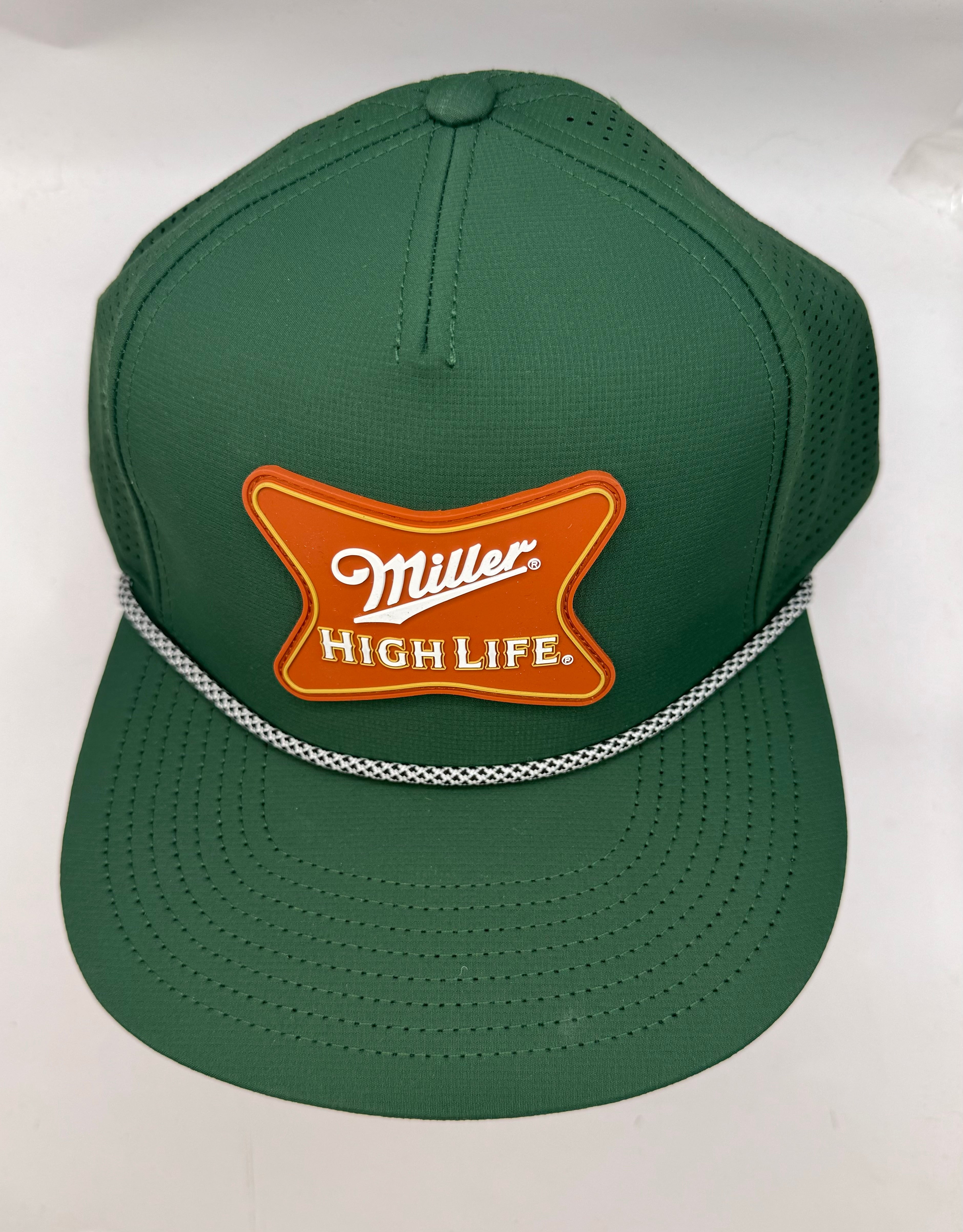 Miller High Life Buxton Flat Bill Hat – Honky Tonk Party Shop