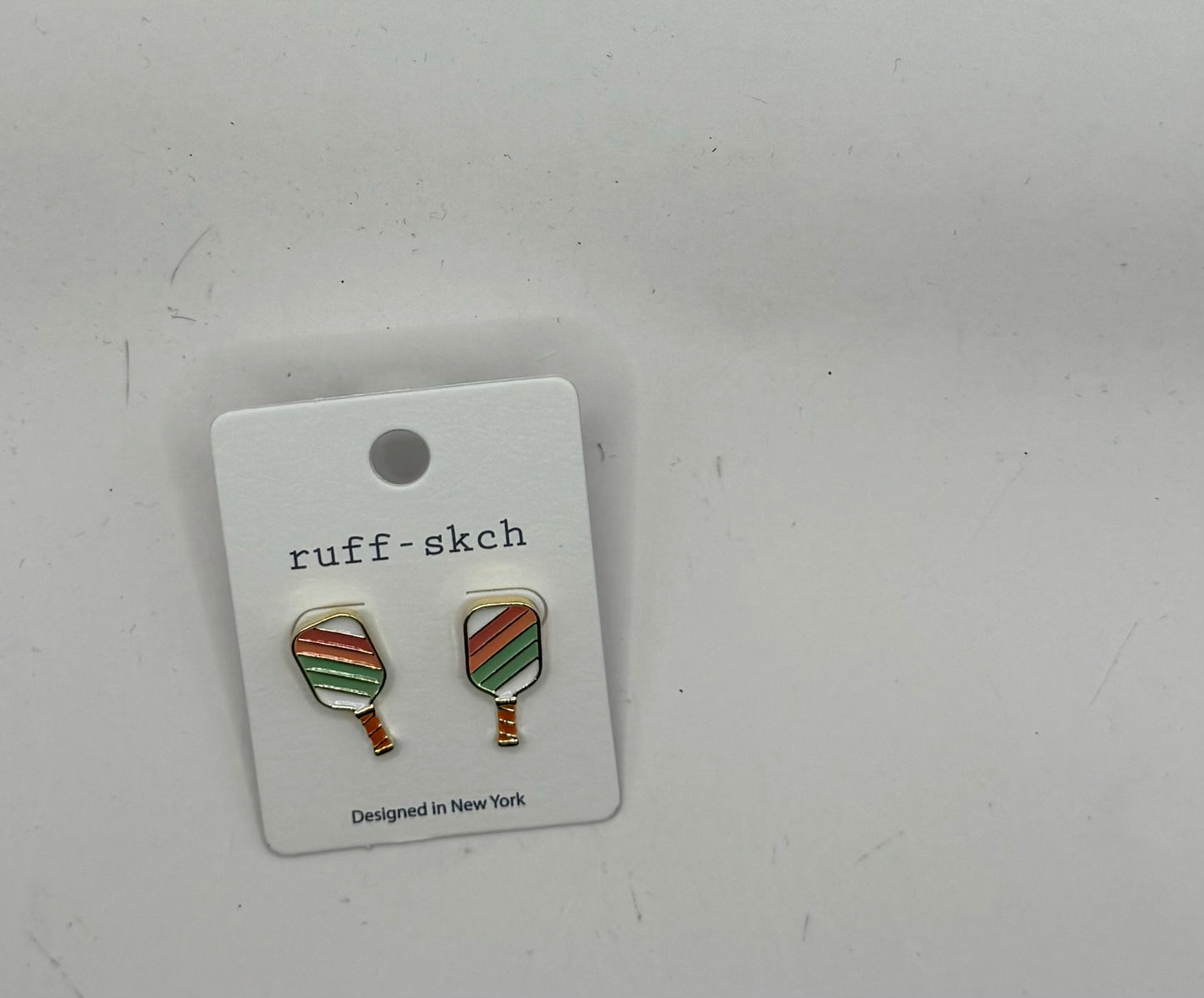 Pickleball Paddle Stud Earrings