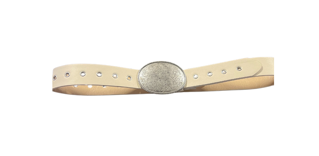 Belt with buckle