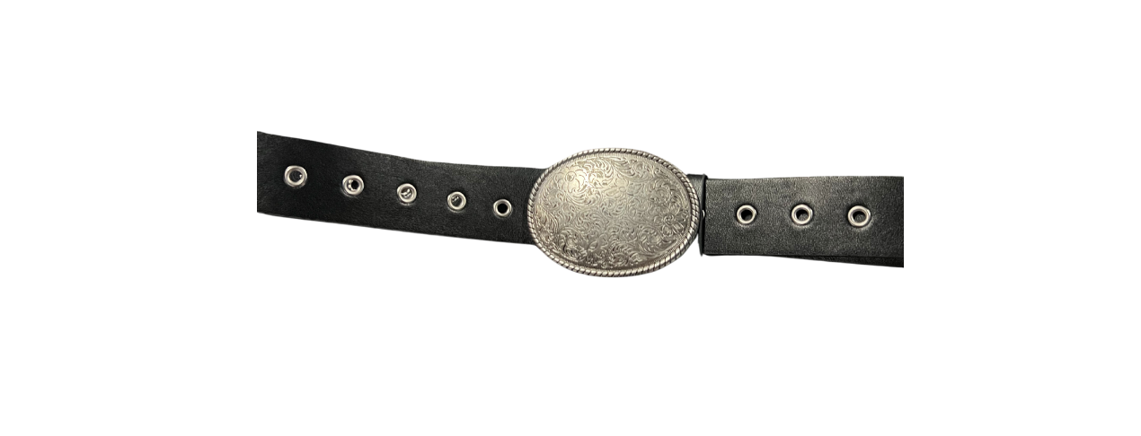 Belt with buckle