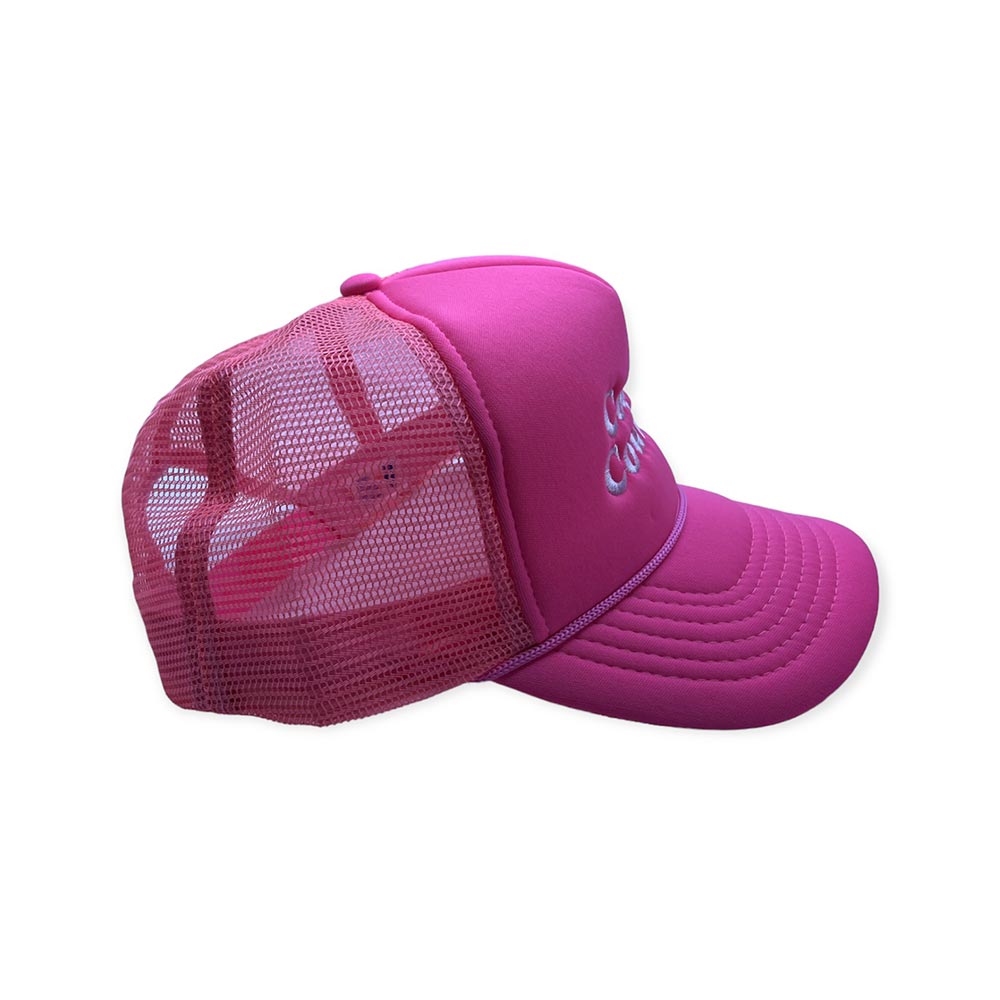 Bachelorette Party Supplies | Cool It Cowboy Foam Embroidered Trucker Hat Right