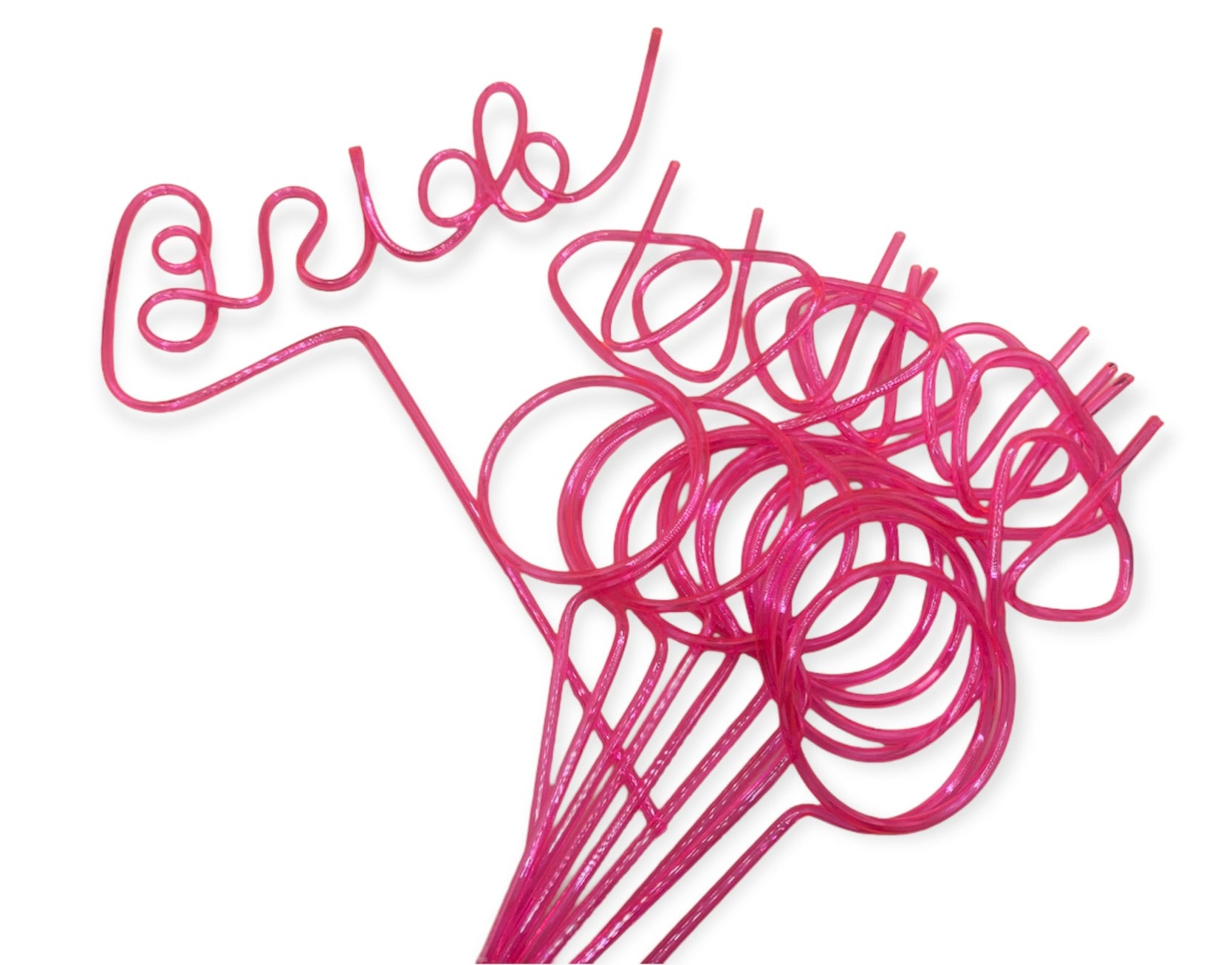 Bride & Ring Silly Straw Pack – Honky Tonk Party Shop
