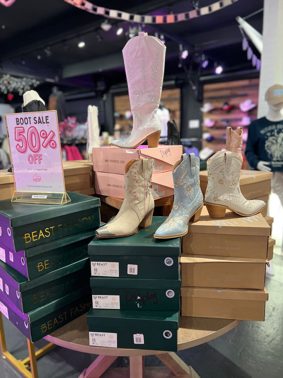 Step into Style: Our Nashville Boot Sale is Here!