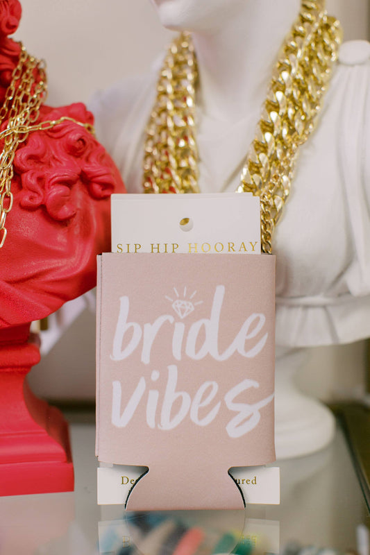 Bride Vibes Can Cooler - Wedding