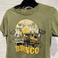 Olive Bronco Cropped Shirt