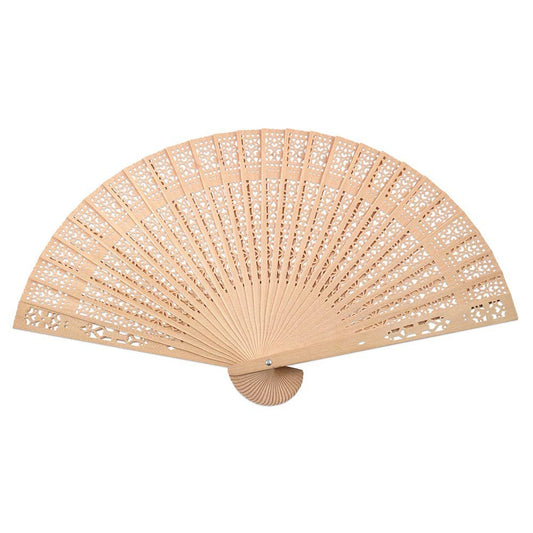 Weddingstar Inc. - Sandalwood Folding Hand Fan