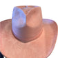 Heart Shaped Crown Vegan Felt Cowboy Hat