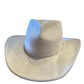 Heart Shaped Crown Vegan Felt Cowboy Hat
