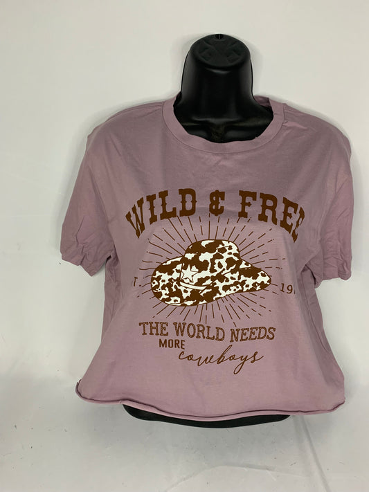 Wild and Free Crop Top