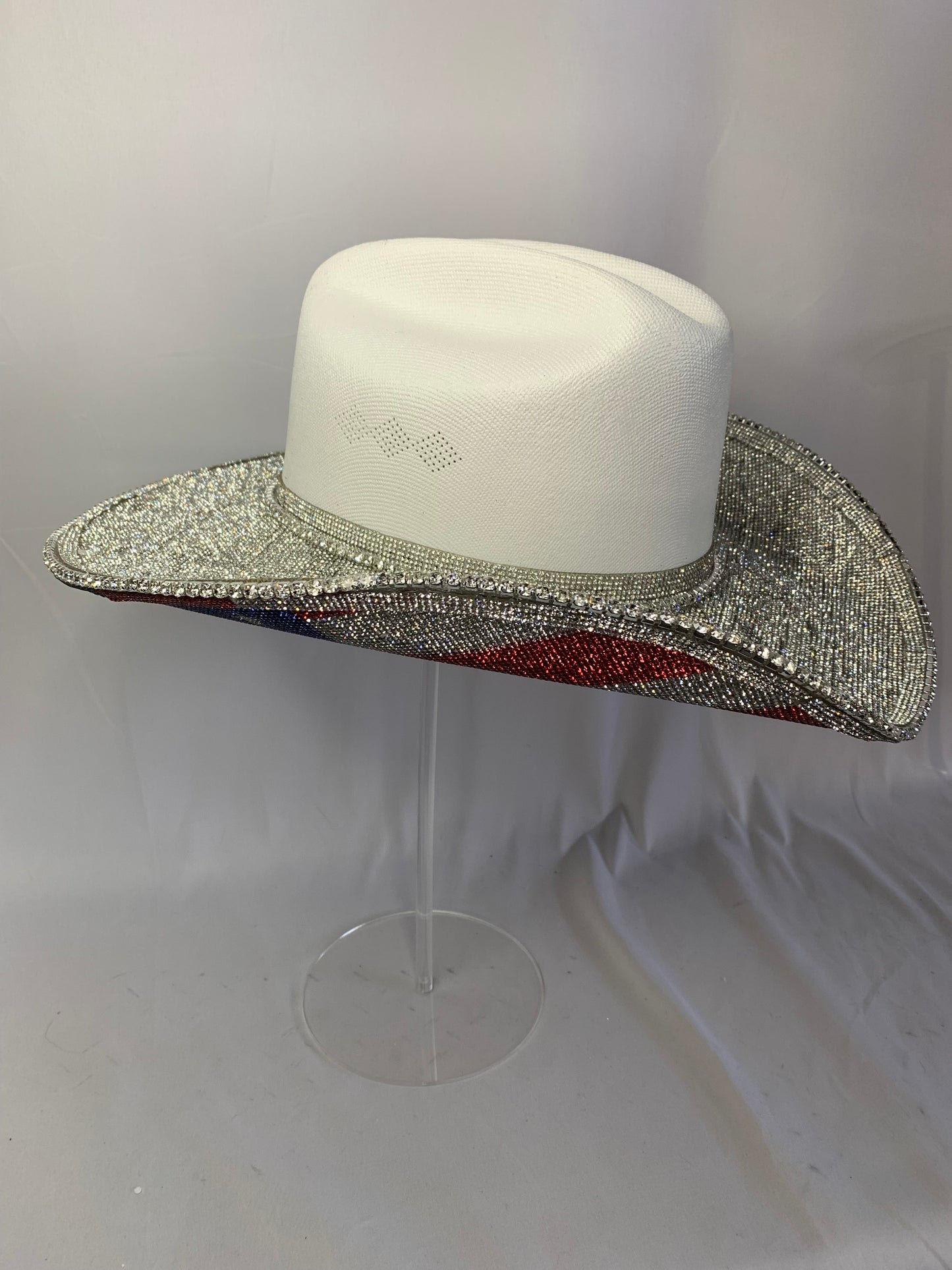Miss America Rhinestone Cowgirl Hat