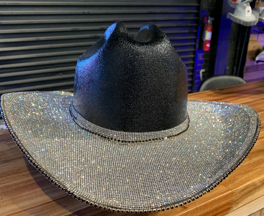 Night Rider Rhinestone Cowgirl Hat