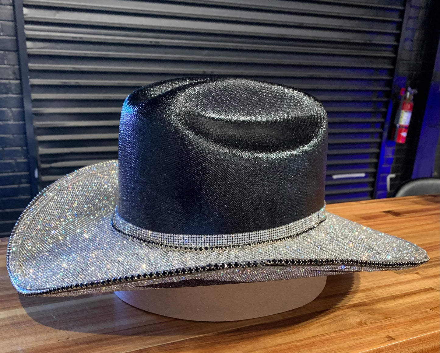 Night Rider Rhinestone Cowgirl Hat