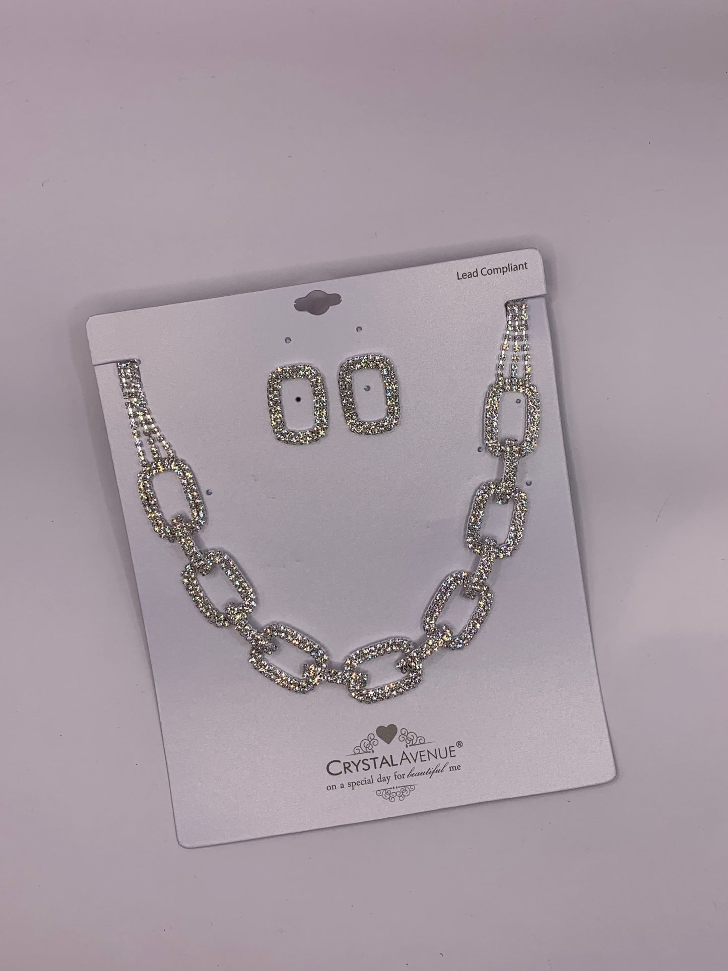 Earring and Necklace Chain Set
