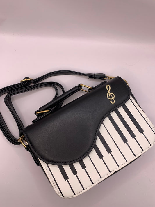 Piano Crossbody Purse