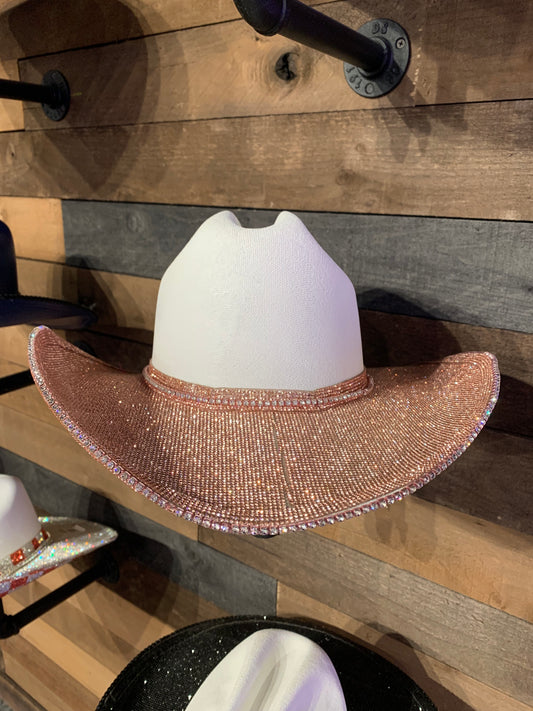 Rosé all day Cowgirl Hat