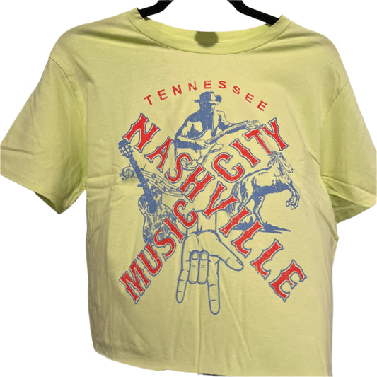 Nashville Music City Cowboy Tee