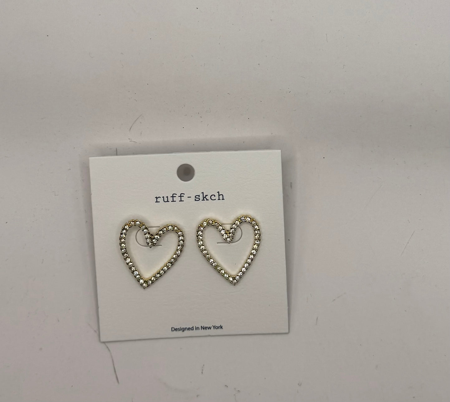 Heart Stud Earrings