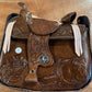 Leather Saddle Purse