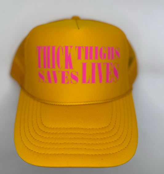 "Thick Thighs" Trucker Hat
