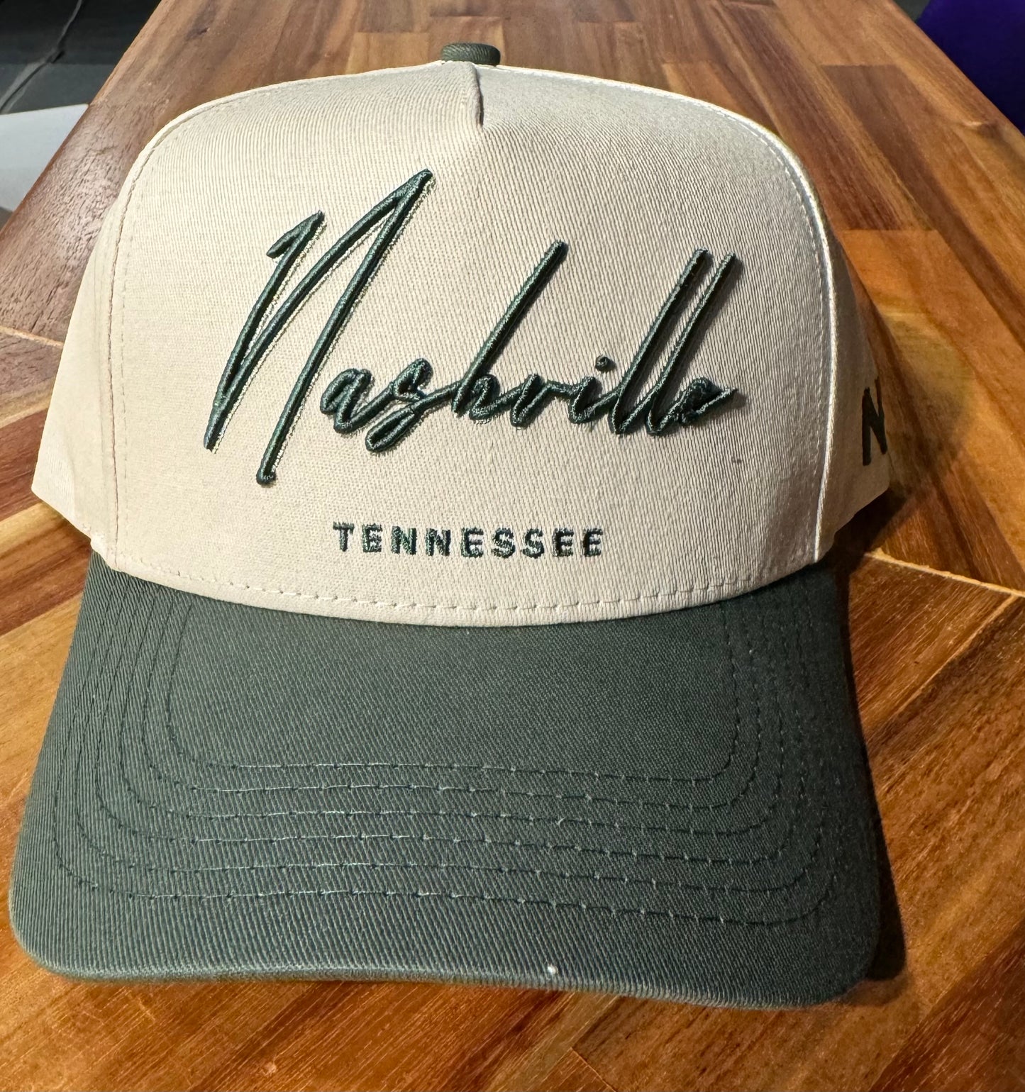 Nashville Embroidered Trucker Hat