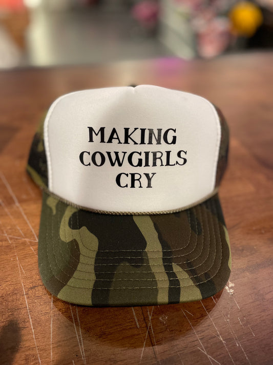 Making Cowgirls Cry Trucker Hat