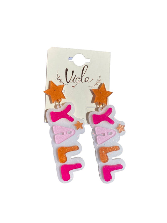 "Y'ALL" Star Earrings