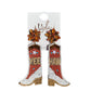 "Yee Haw" Cowboy Boot Earring