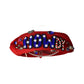 Howdy Headband - red, white and blue
