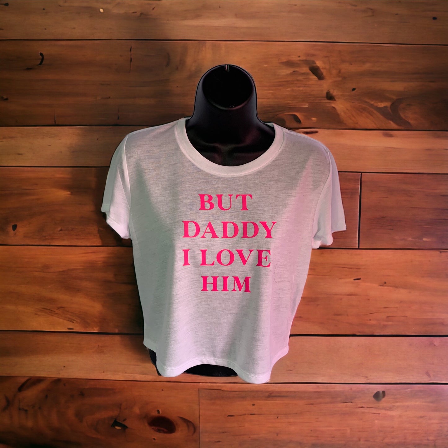 "But Daddy" Cropped Shirt