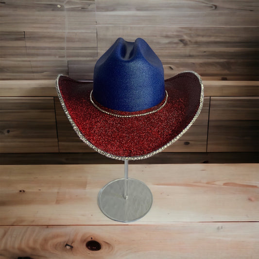 Miss United States Rhinestone Cowgirl Hat