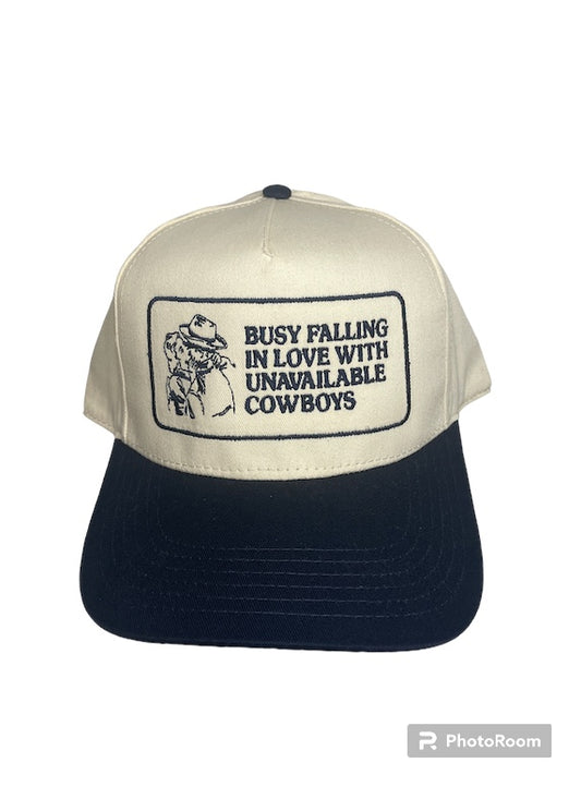 Busy Falling In love Trucker Hat