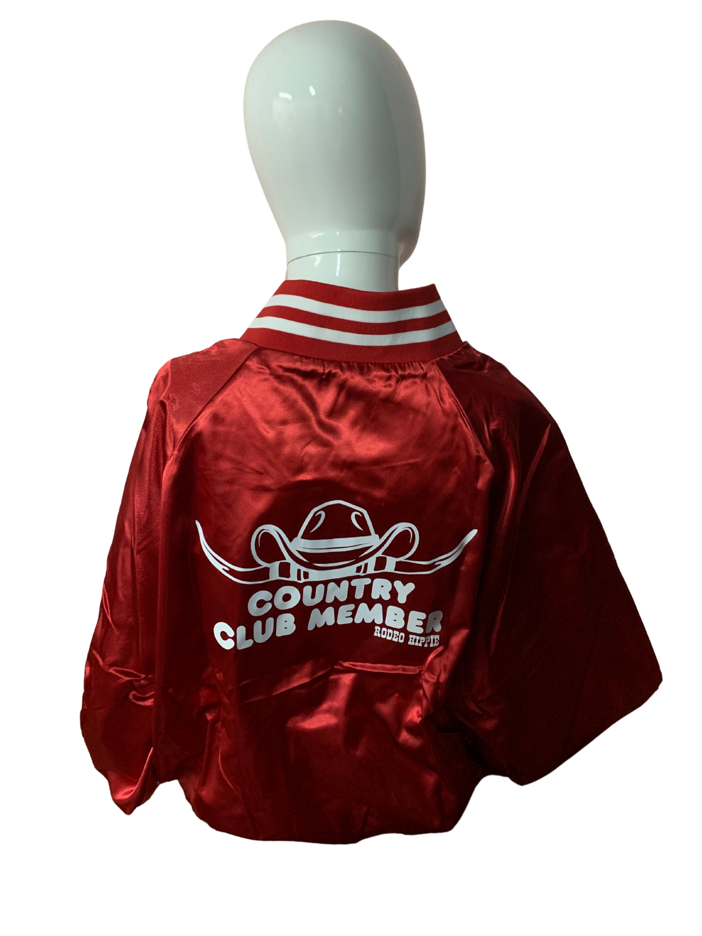 Red Silk Rodeo Hippy Jacket