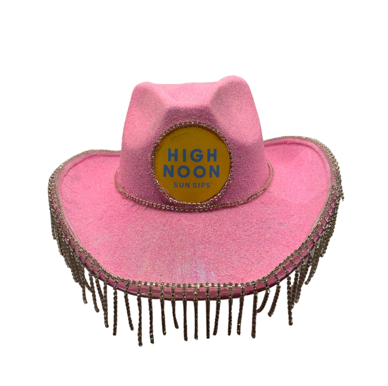Glitter Boozy Cowboy Hat