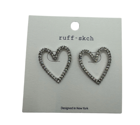 Heart Stud Earrings