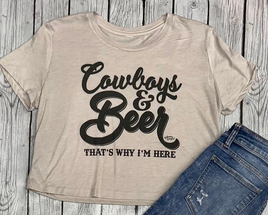 Cowboys and Beer Shirt