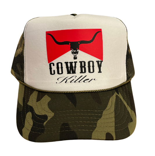 Cowboy killer trucker hat