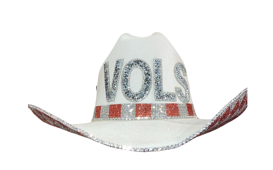 Vols Rhinestone Cowgirl Hat