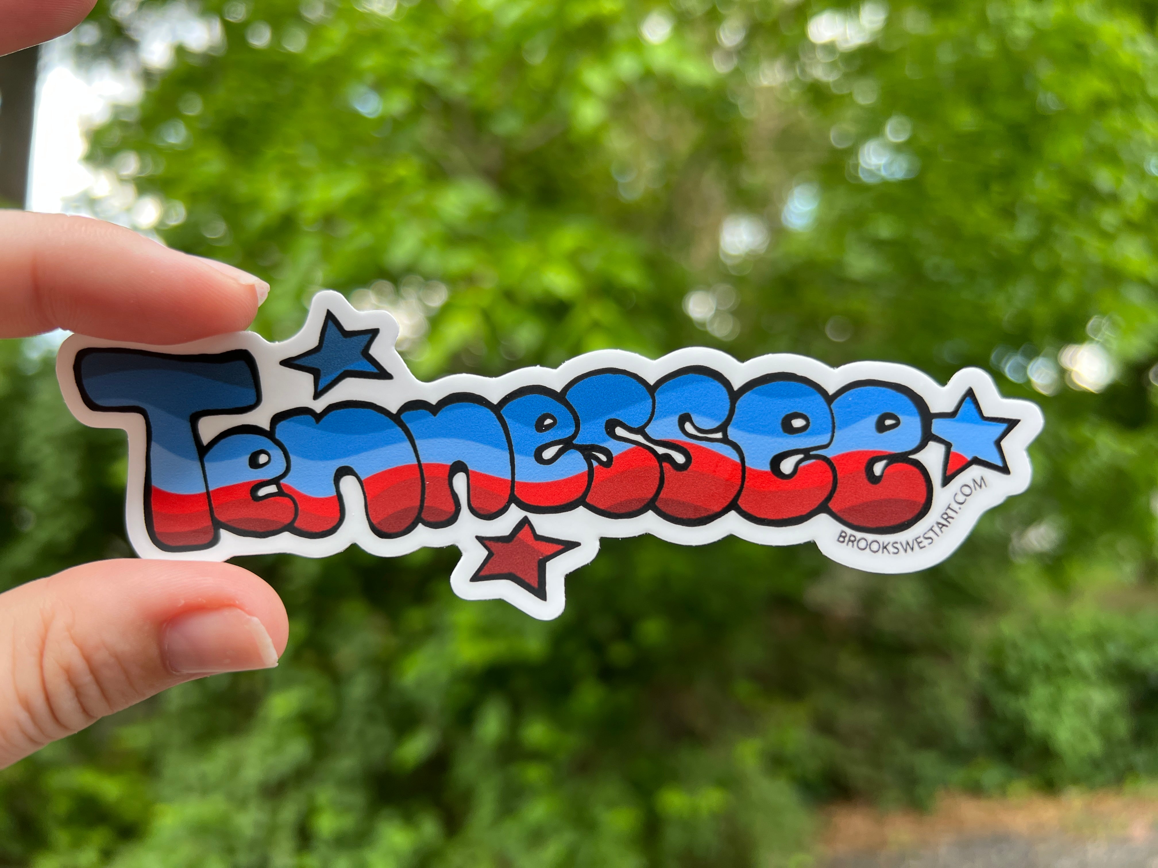 Tennessee Sticker – Honky Tonk Party Shop