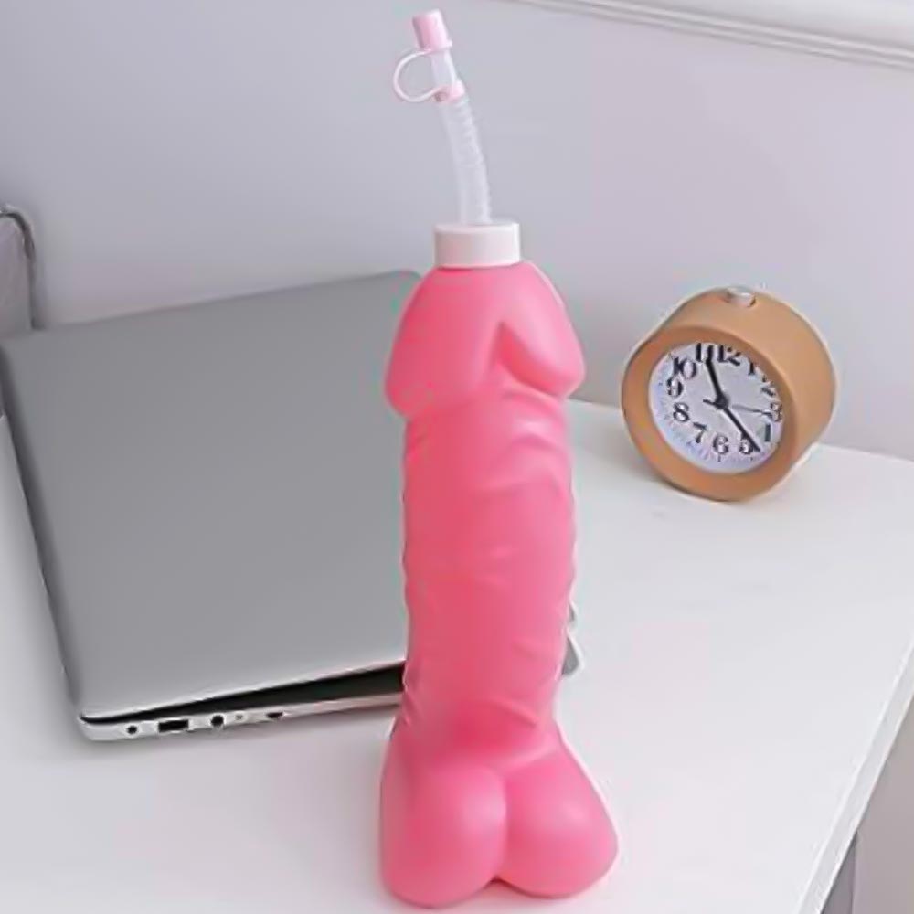 Bachelorette Party Supplies | Big Pink Sports Bottle