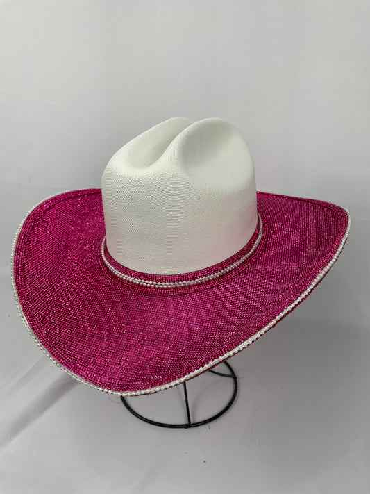 Casa Rosa Rhinestone Cowgirl Hat