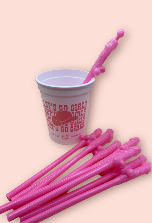 Bride & Ring Silly Straw Pack – Honky Tonk Party Shop