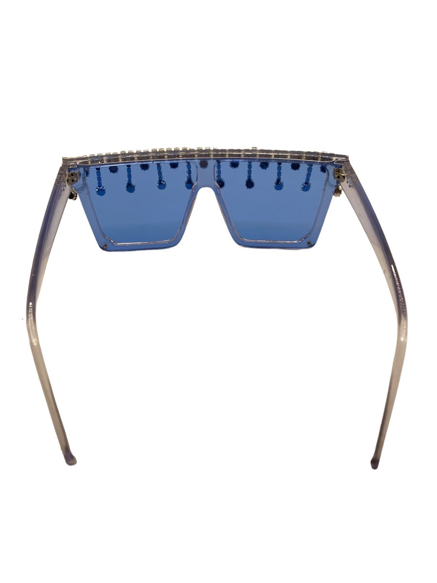 Tassel Rhinestone Sunglasses