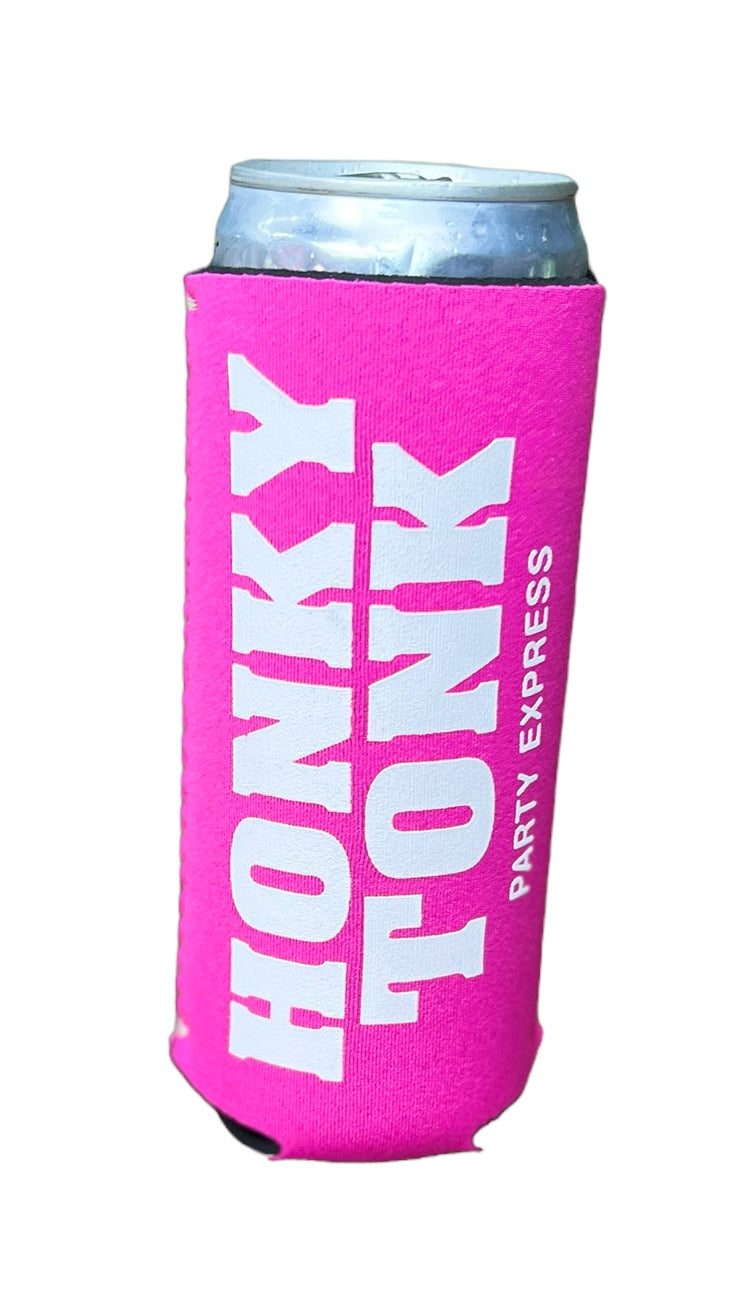 Slim Honky Tonk Beverage Koozie