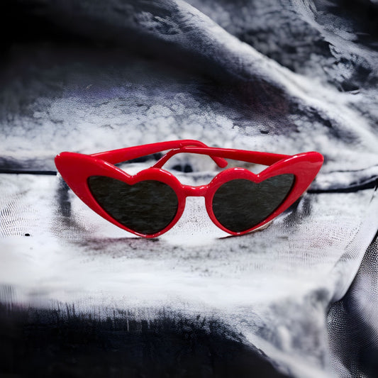 Retro Heart Shaped Sunglasses