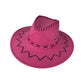 Bachelorette Party Supplies | Stitched Cowgirl Hat Pink